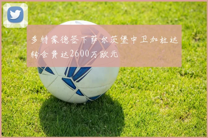 多特蒙德签下萨尔茨堡中卫加杜达转会费达2600万欧元